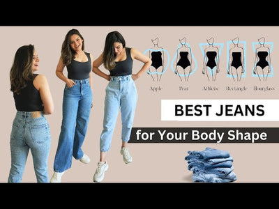 Cómo elegir los jeans adecuados para tu tipo de cuerpo