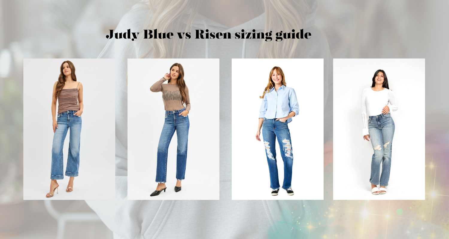 judy blue vs risen size guide