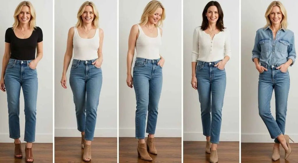 Best jeans for women over 40 - Sleekdenim.com