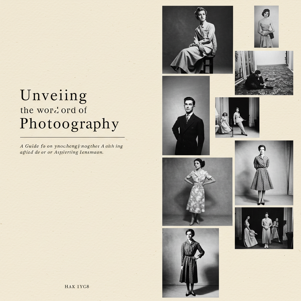 Unveiling the World of Fashion Photography: A Guide for Aspiring Lensmen.