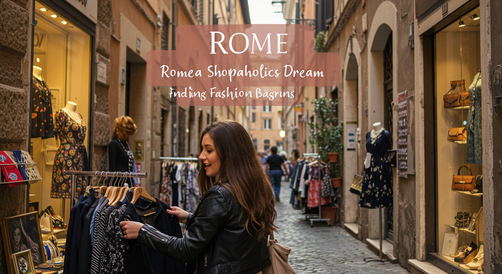 Rome: A Shopaholic's Dream - Finding Fashion Bargains in the Eternal City.