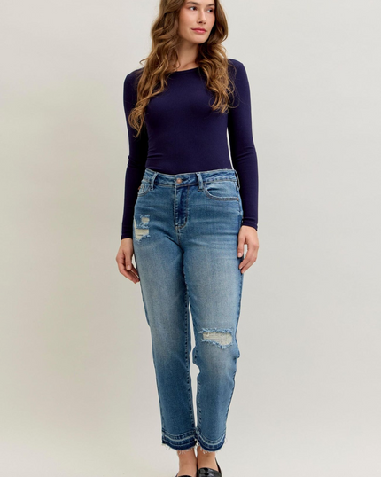 Women's Mid-Rise Denim Jeans, Shorts & Skirts – Sleek Denim Boutique - Sleekdenim.com
