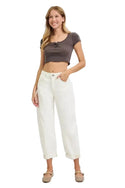 Cropped Jeans at Sleek Denim Boutique