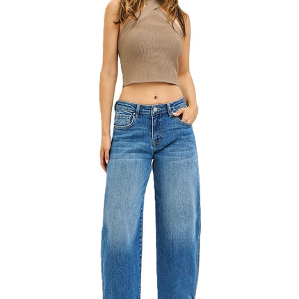 Risen Barrel Jeans