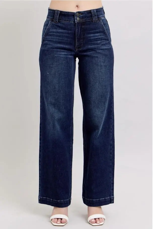 judy blue wide leg jeans at sleekdenim.com