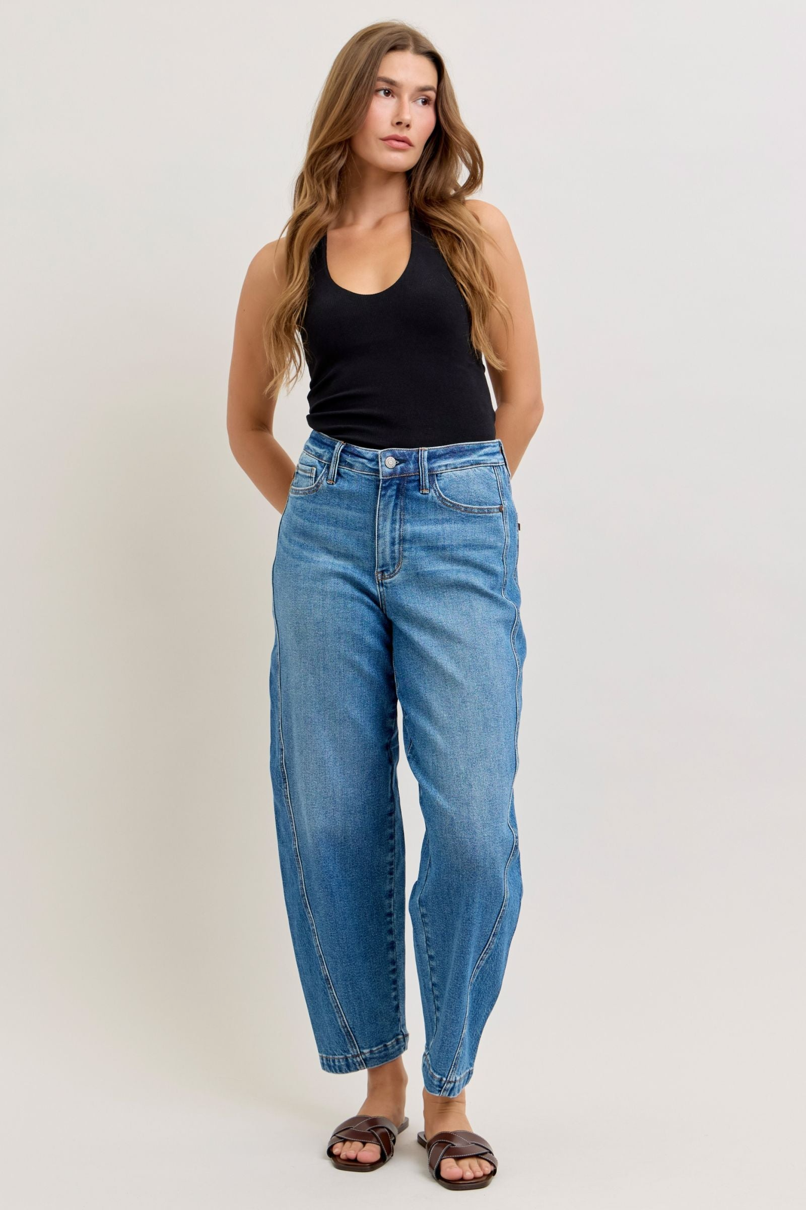 WIDE LEG & BARREL jEANS