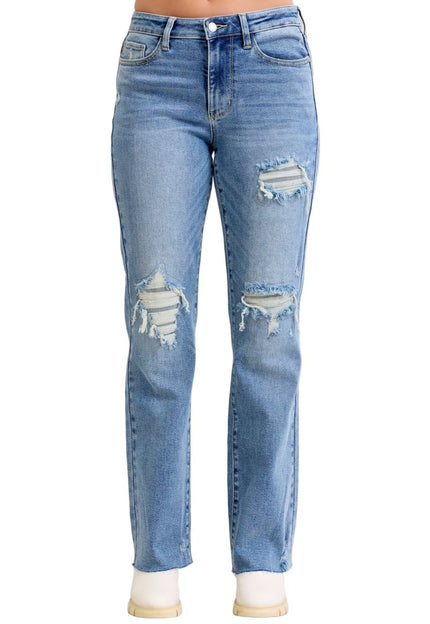 Straight Leg Jeans - Sleekdenim.com