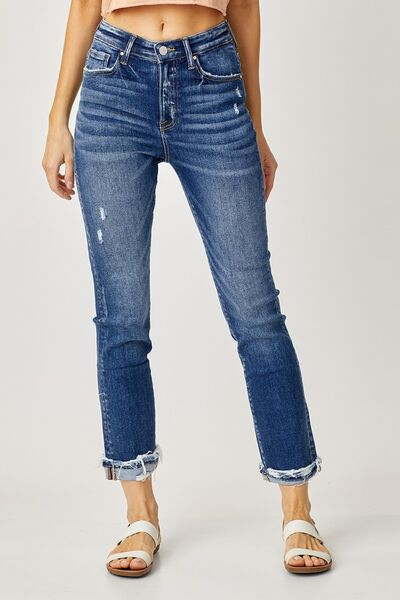 Women's straight leg jeans