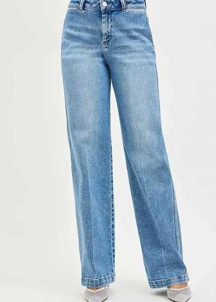 RISEN Slouchy Straight Jeans - Sleekdenim.com