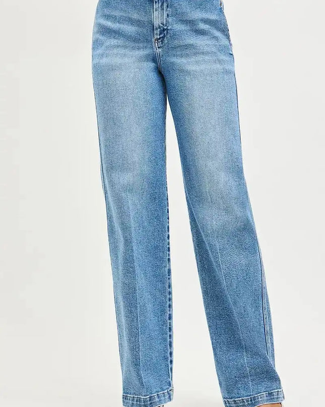 RISEN Slouchy Straight Jeans - Sleekdenim.com