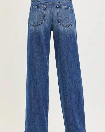 RISEN Slouchy Baggy Jeans with Pockets - Sleekdenim.com