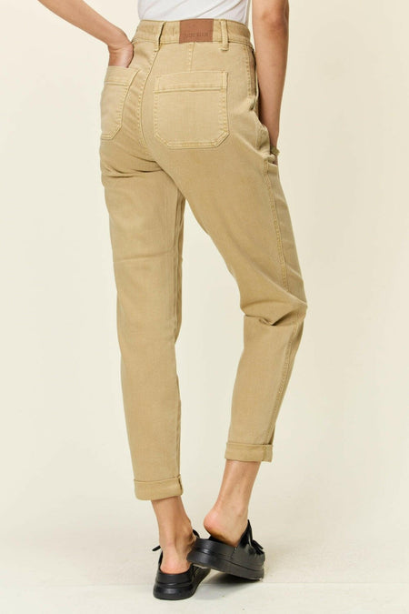 Judy Blue Full Size High Waist Jogger Jeans | Sleekdenim.com