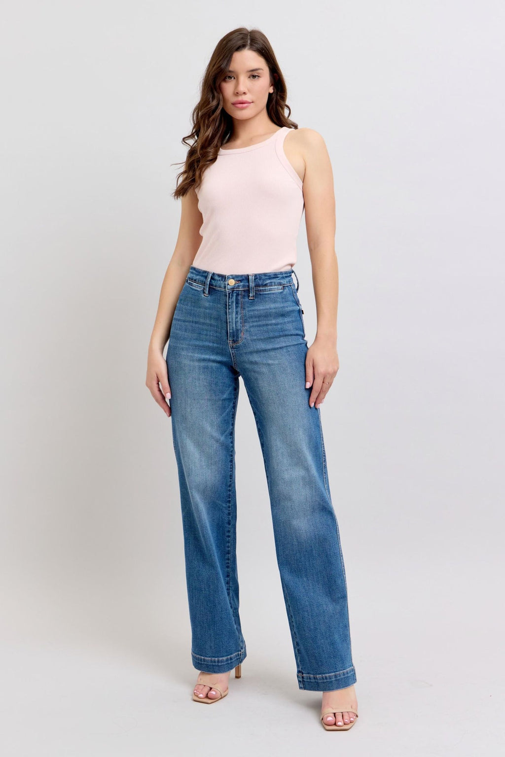 Judy Blue High Waist Straight Leg 