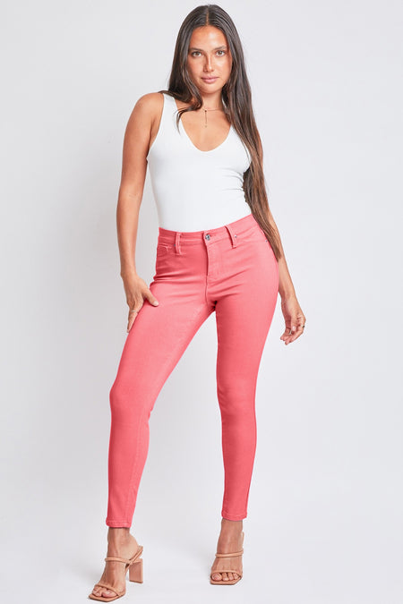 YMI Jeanswear Full Size Hyperstretch Mid-Rise Skinny Jeans.