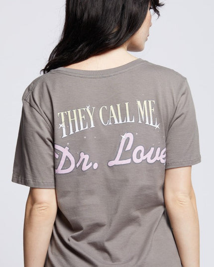 KISS Dr. Love Vintage Graphic Boyfriend Tee - Sleekdenim.com