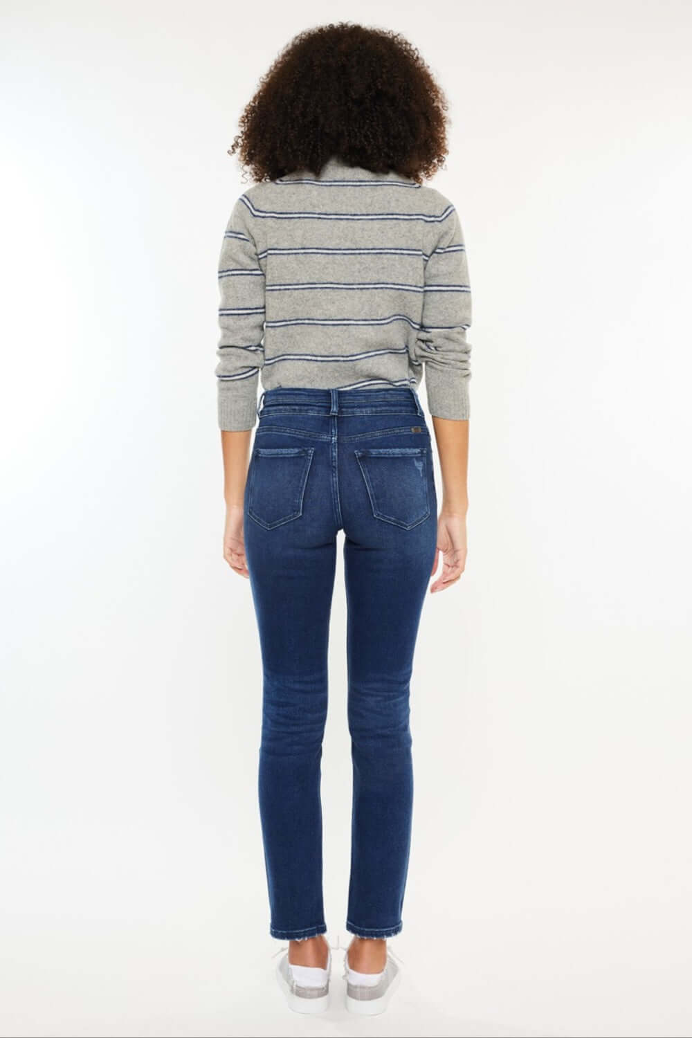 Kancan High Rise Slim Straight Jeans | sLEEKDENIM.COM