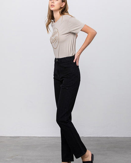 JADON RIPPED MOM JEANS - Sleekdenim.com