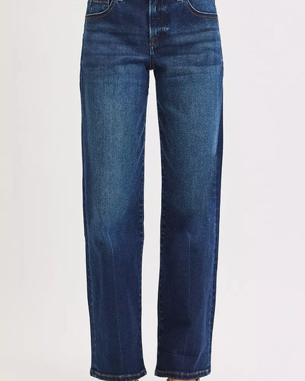 RISEN Mid Rise Wide Baggy Jeans - Sleekdenim.com