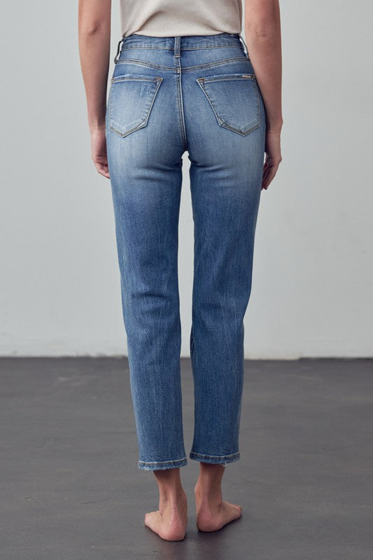 HIGH RISE GIRLFRIEND JEANS - Sleekdenim.com