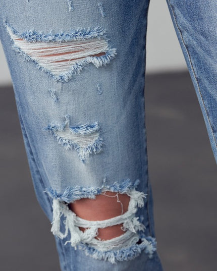 HIGH RISE GIRLFRIEND JEANS - Sleekdenim.com