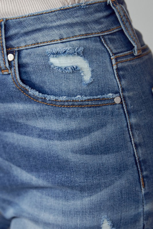 HIGH RISE GIRLFRIEND JEANS - Sleekdenim.com