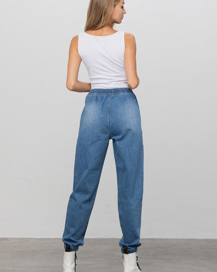 HIGH RISE PREMIUM JOGGER PANTS - Sleekdenim.com