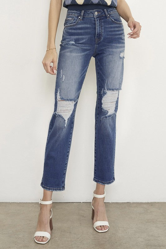 MID-RISE BOYFRIEND JEANS - Sleekdenim.com