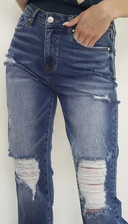 MID-RISE BOYFRIEND JEANS - Sleekdenim.com