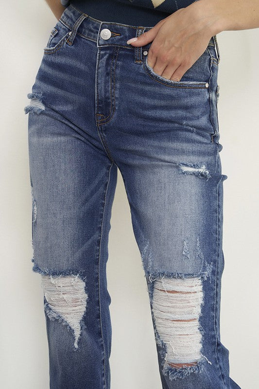 MID-RISE BOYFRIEND JEANS - Sleekdenim.com