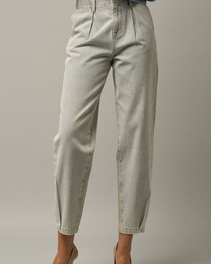 Super High Waist Balloon Jeans - Sleekdenim.com