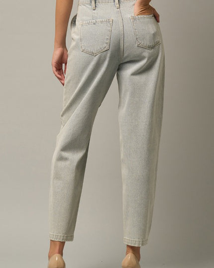 Super High Waist Balloon Jeans - Sleekdenim.com