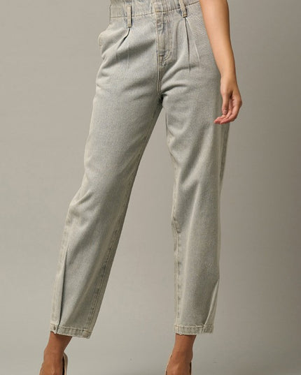 Super High Waist Balloon Jeans - Sleekdenim.com