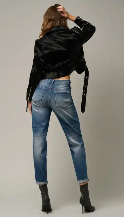 Insane Gene Girlfriend Stretchy Jeans - Sleekdenim.com