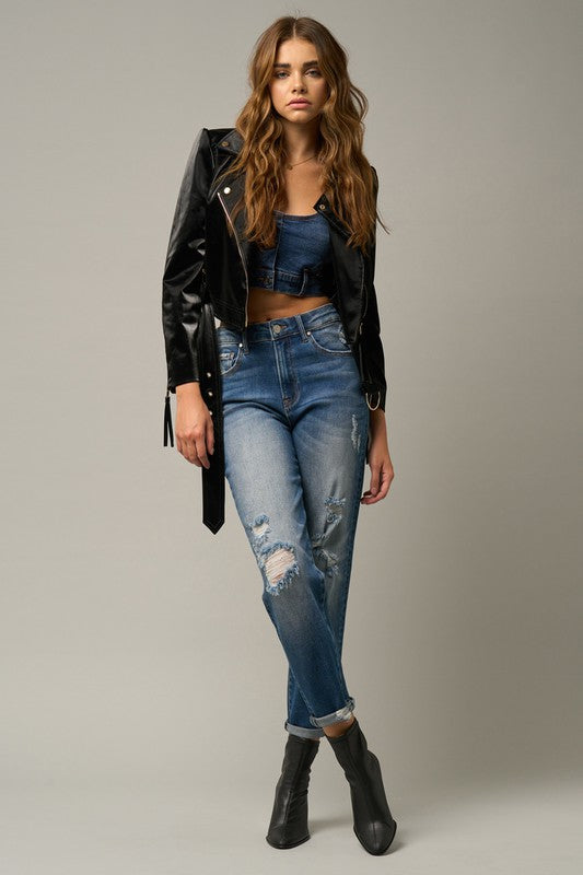 GIRLFRIEND JEANS / STRETCHED - Sleekdenim.com