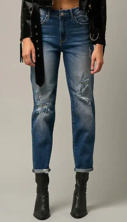Insane Gene Girlfriend Stretchy Jeans - Sleekdenim.com