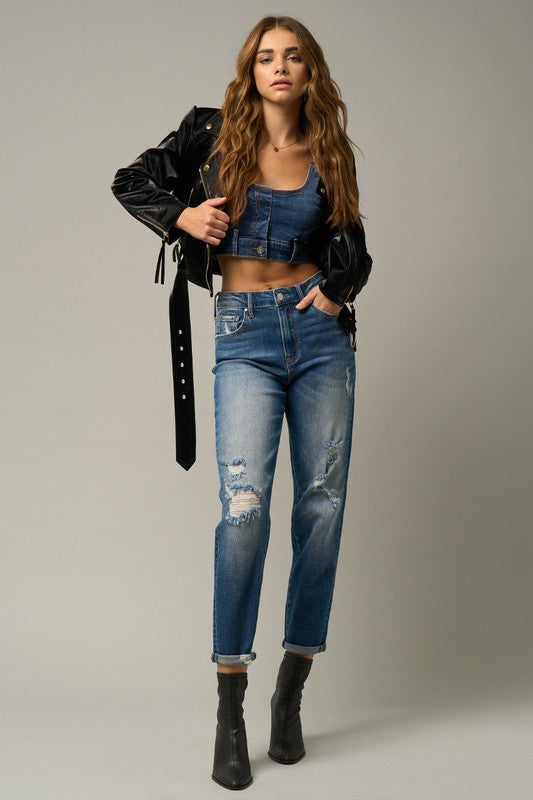 GIRLFRIEND JEANS / STRETCHED - Sleekdenim.com