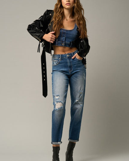 GIRLFRIEND JEANS / STRETCHED - Sleekdenim.com