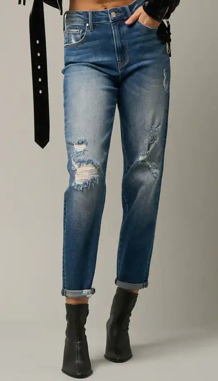 Insane Gene Girlfriend Stretchy Jeans - Sleekdenim.com