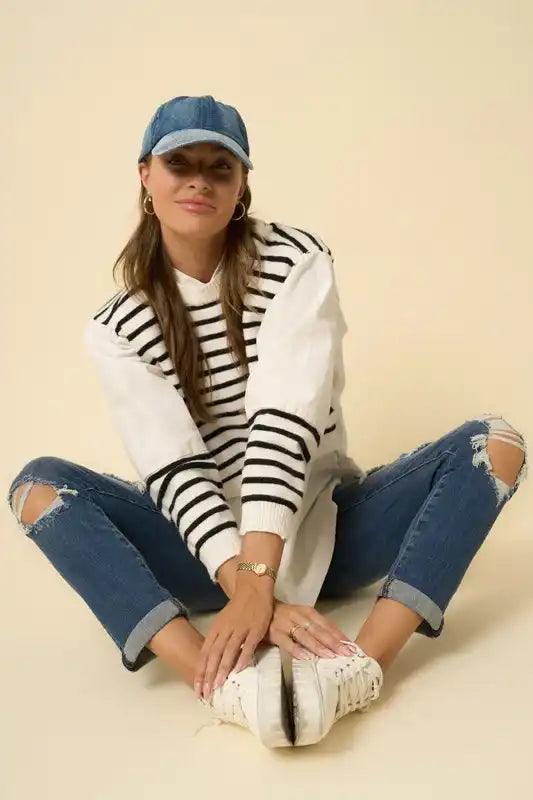 Denim Lab USA Destroyed Boyfriend Jeans - Sleekdenim.com