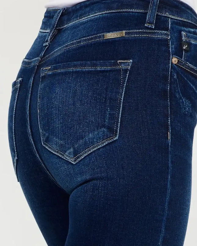 Kancan "Lucero" High Rise Ankle Skinny Jeans (Plus Size) - Sleekdenim.com