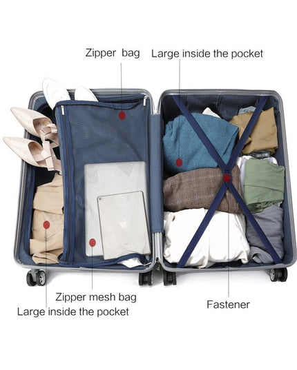 MKF Tulum Check-in Spinner with TSA Security Lock - Sleekdenim.com