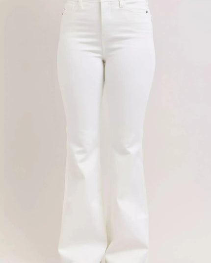 Judy Blue High-Waisted Tummy Control Flare Jeans - Sleekdenim.com