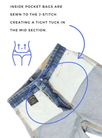 Artemis Vintage Women's High Rise Flare Jeans - Tummy Control - Sleekdenim.com