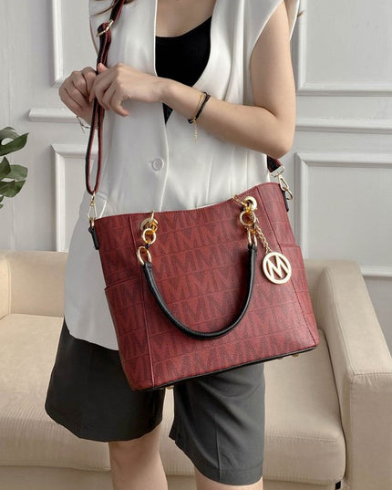 MKF Kissaten Milan M Signature Tote by Mia K - Sleekdenim.com