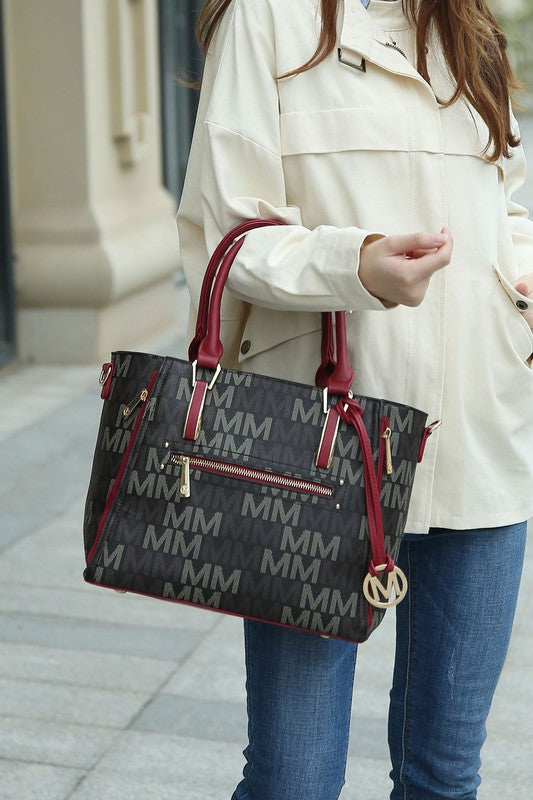 MKF Collection Siena M Signature Handbag by Mia K - Sleekdenim.com