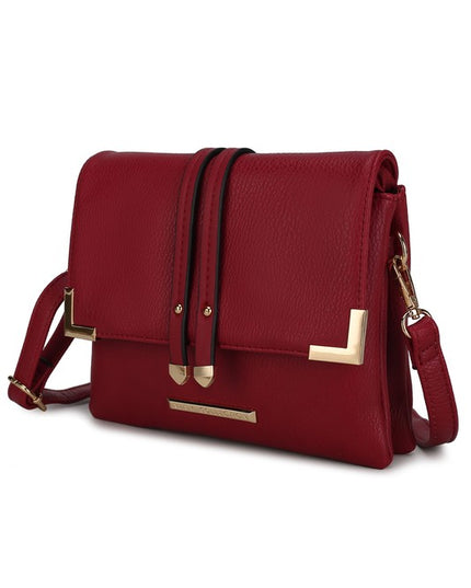 MKF Valeska Multi Compartment Crossbody by Mia k - Sleekdenim.com