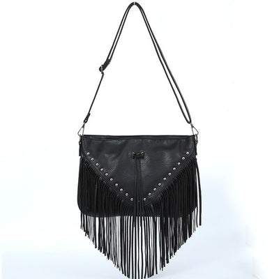 Fringe crossbody bag