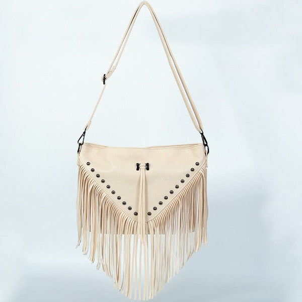 Fringe crossbody bag - Sleekdenim.com