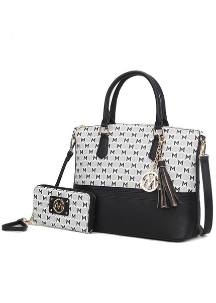 MKF Collection Saylor Tote and matching Wallet - Sleekdenim.com