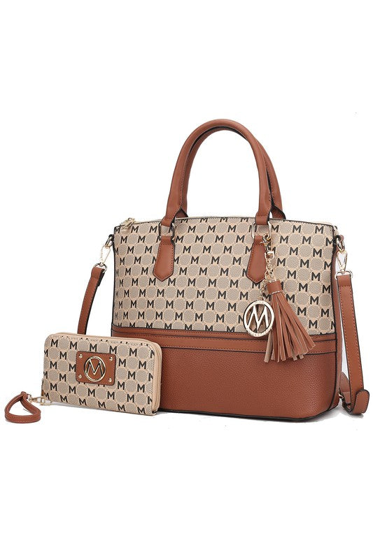 MKF Collection Saylor Tote and matching Wallet - Sleekdenim.com